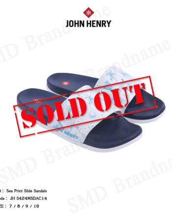 John Henry รองเท้าแตะ รุ่น Sea Print Slide Sandals Code: JH S424MSDAC14