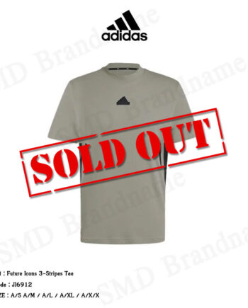 Adidas เสื้อยืดคอกลมผู้ชาย รุ่น Future Icons 3-Stripes Tee Code: JI6912