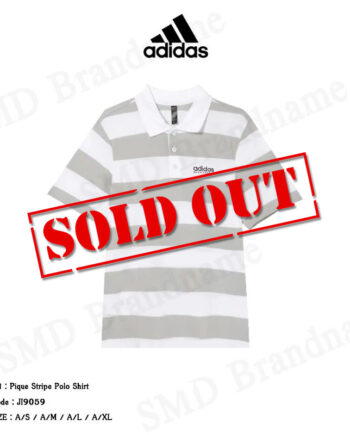 Adidas เสื้อโปโลผู้ชาย รุ่น Pique Stripe Polo Shirt Code: JI9059