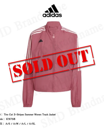 Adidas เสื้อแจ็คเก็ตแขนยาว รุ่น Tiro Cut 3-Stripes Summer Woven Track Jacket Code: JJ4663