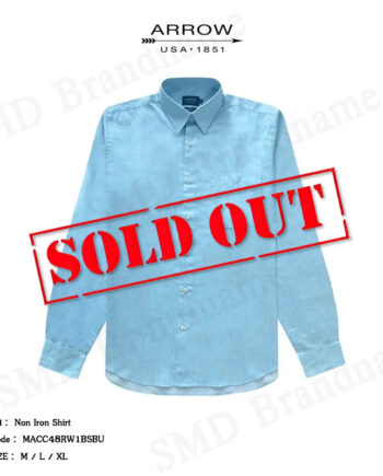 Arrow เสื้อเชิ้ตแขนยาว รุ่น Non Iron Shirt Code: MACC48RW1BSBU