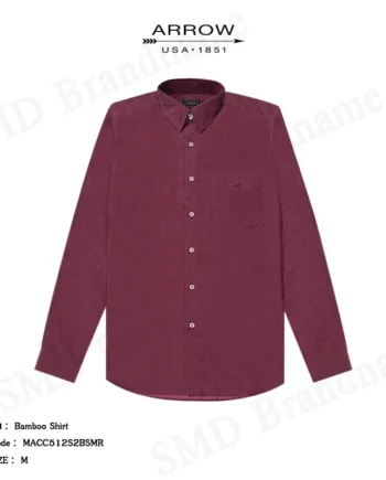 Arrow เสื้อเชิ้ตแขนยาว รุ่น Bamboo Shirt Code: MACC512S2BSMR