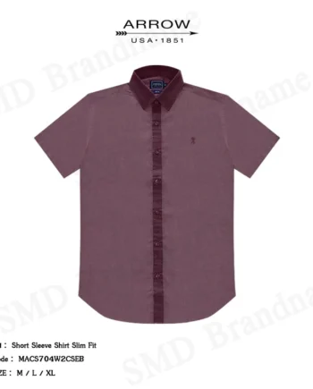 Arrow เสื้อเชิ้ตแขนสั้น รุ่น Short Sleeve Shirt Slim Fit Code: MACS704W2CSEB