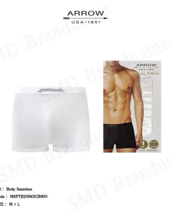 Arrow  กางเกงชั้นในผู้ชาย รุ่น Body Seamless Code: MXPTB20W2CRWH