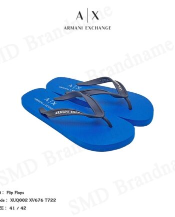 Armani Exchange รองเท้าแตะ รุ่น Flip Flops Code: XUQ002 XV676 T722