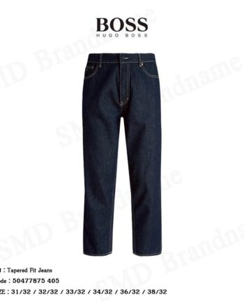 Hugo Boss กางเกงยีนส์ รุ่น Tapered Fit Jeans Code: 50477875 405