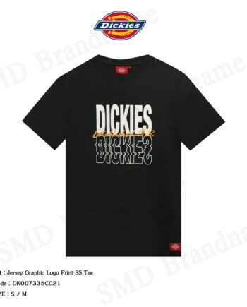 Dickies เสื้อยืดคอกลม รุ่น Jersey Graphic Logo Print SS Tee Code: DK007335CC21