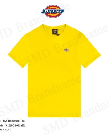 Dickies เสื้อยืดคอกลม รุ่น H.S Rockwood Tee Code: K1200102 YEL