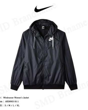 Nike เสื้อแจ็คเก็ตแขนยาว รุ่น Windrunner Women's Jacket Code: AR3093 011