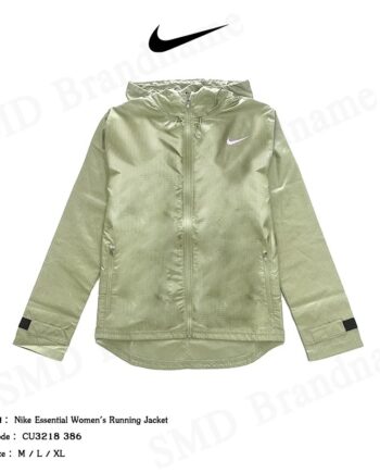 Nike เสื้อแจ็คเก็ตแขนยาว รุ่น Nike Essential Women's Running Jacket Code: CU3218 386