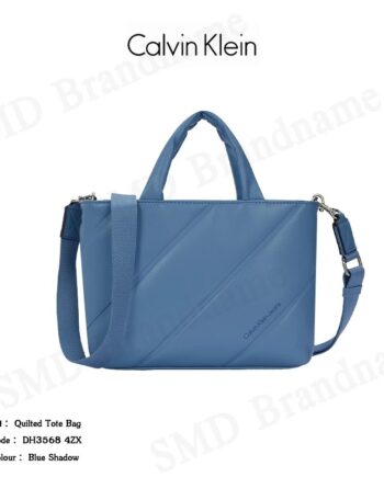 Calvin Klein Jeans กระเป๋าสะพายข้าง รุ่น Quilted Tote Bag Code: DH3568 4ZX
