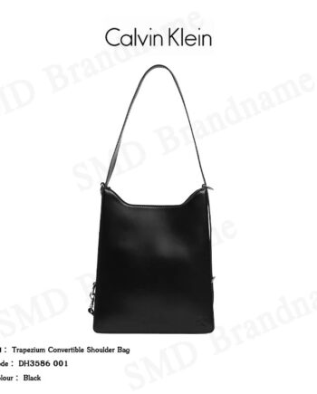 Calvin Klein Jeans กระเป๋าสะพายข้าง รุ่น Trapezium Convertible Shoulder Bag Code: DH3586 001