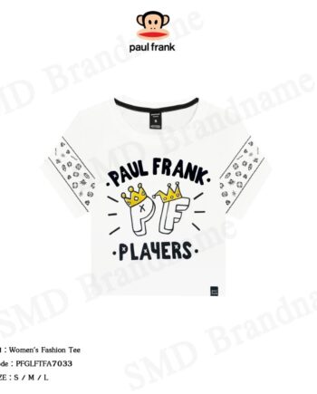 Paul Frank เสื้อครอป รุ่น Women's Fashion Tee Code: PFGLFTFA7033