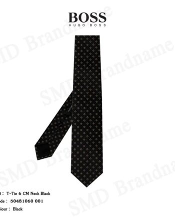 Hugo Boss เนคไทผู้ชาย รุ่น T-Tie 6 CM Neck Black Code: 50481060 001