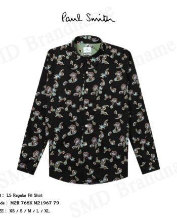 PS Paul Smith เสื้อเชิ้ตแขนยาว รุ่น LS Regular Fit Shirt Code: M2R 765X M21967 79