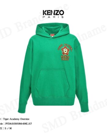 Kenzo เสื้อสเวตเตอร์แขนยาว รุ่น Tiger Academy Oversize Code: PFD65SW0864ME.57
