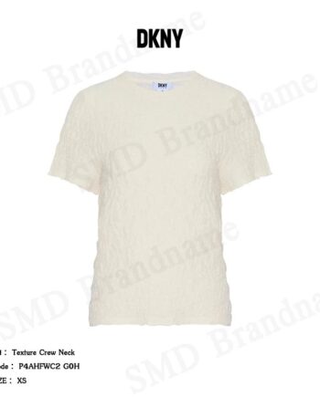DKNY Pure เสื้อยืดคอกลม รุ่น Texture Crew Neck Code: P4AHFWC2 G0H