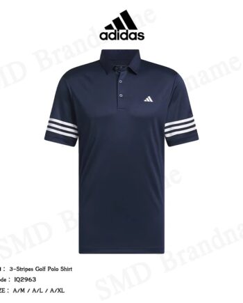 Adidas เสื้อโปโล รุ่น 3-Stripes Golf Polo Shirt Code: IQ2963