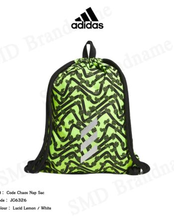 Adidas กระเป๋ายิม รุ่น Code Chaos Nap Sac Code: JG6326