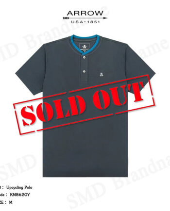 Arrow เสื้อคอกลม รุ่น Upcycling Polo Code: KM862GY