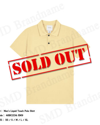 Calvin Klein เสื้อโปโลผู้ชาย รุ่น Men's Liquid Touch Polo Shirt Code: 40BC236 RM9