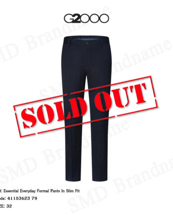 G2000 กางเกงสแล็คผู้ชาย ขายาว ทำงาน รุ่น Essential Everyday Formal Pants In Slim Fit Code: 41153623 79