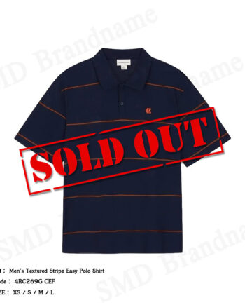 Calvin Klein Jeans เสื้อโปโลผู้ชาย รุ่น Men's Textured Stripe Easy Polo Shirt Code: 4RC269G CEF
