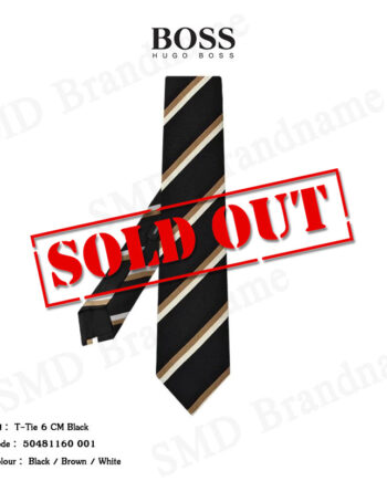 Hugo Boss เนคไทผู้ชาย รุ่น T-Tie 6 CM Black Code: 50481160 001