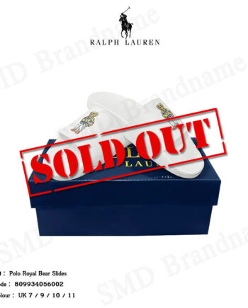 Polo Ralph Lauren รองเท้าแตะ รุ่น Polo Royal Bear Slides Code: 809934056002