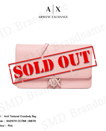 Armani Exchange กระเป๋าสะพาย รุ่น Avril Textured Crossbody Bag Code: 942979 CC788 18870