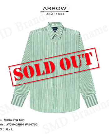 Arrow เสื้อเชิ้ตแขนยาว รุ่น Wrinkle Free Shirt Code: AY3W4GRB0S (VI40750)