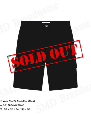 John Henry กางเกงขาสั้นผู้ชาย รุ่น Men's Slim Fit Shorts Pant (Black) Code: JH F524MSHSM46