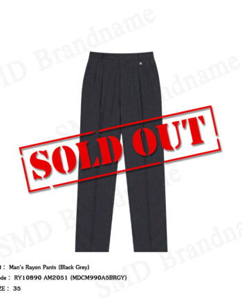 Arrow กางเกงสแล็คผู้ชาย ขายาว ทำงาน รุ่น Man's Rayon Pants (Black Grey) Code: RY10890 AM2051 (MDCM990A5BRGY)