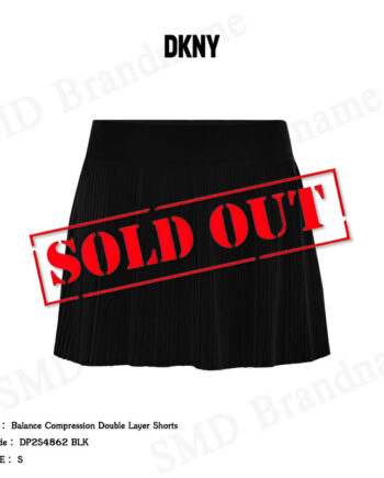 DKNY Sport กระโปรงพลีทสั้น รุ่น Balance Compression Double Layer Shorts Code: DP2S4862 BLK
