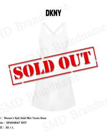 DKNY Sport ชุดเดรส รุ่น Women's Kyhl Solid Mini Tennis Dress Code: DP4D4847 WHT