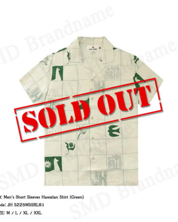 John Henry เสื้อเชิ้ตแขนสั้นผู้ชาย รุ่น Men's Short Sleeves Hawaiian Shirt (Green) Code: JH S225MSSRL01