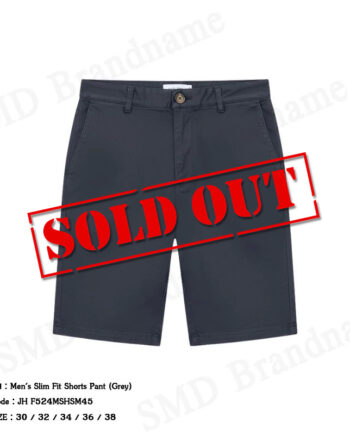 John Henry กางเกงขาสั้นผู้ชาย รุ่น Men's Slim Fit Shorts Pant (Grey) Code: JH F524MSHSM45