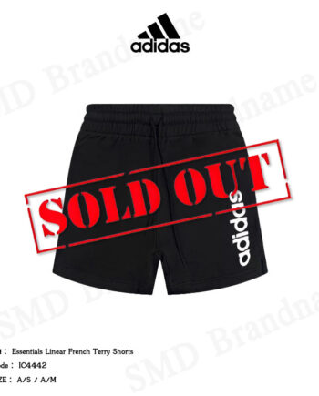 Adidas กางเกงขาสั้น รุ่น Essentials Linear French Terry Shorts Code: IC4442