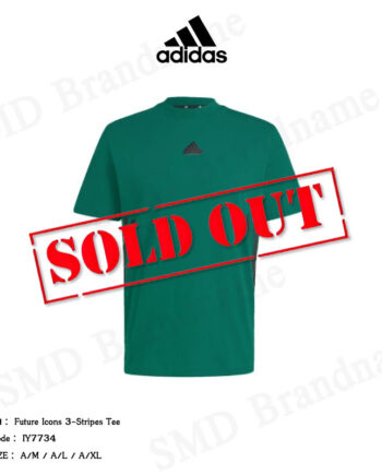 Adidas เสื้อยืดคอกลมผู้ชาย รุ่น Future Icons 3-Stripes Tee Code: IY7734