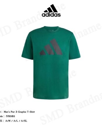Adidas เสื้อยืดคอกลม รุ่น Men's Pwr 3 Graphic T-Shirt Code: IY8585