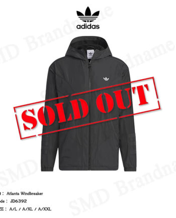 Adidas เสื้อแจ็คเก็ตแขนยาวผู้ชาย รุ่น Atlanta Windbreaker Code: JD6392