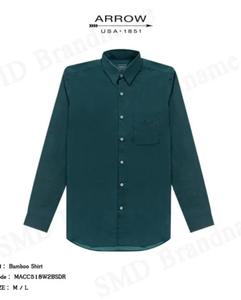 Arrow เสื้อเชิ้ตแขนยาว รุ่น Bamboo Shirt Code: MACC518W2BSDR