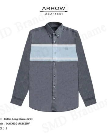 Arrow เสื้อเชิ้ตแขนยาว รุ่น Cotton Long Sleeves Shirt Code: MACM301W2CSNV