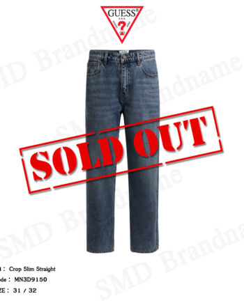 Guess กางเกงยีนส์ขายาว รุ่น Crop Slim Straight Code: MN3D9150