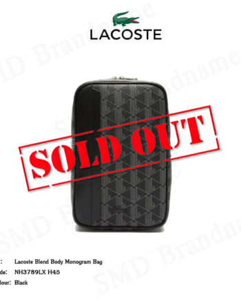 Lacoste กระเป๋าคาดอก รุ่น Lacoste Blend Body Monogram Bag Code: NH3789LX H45