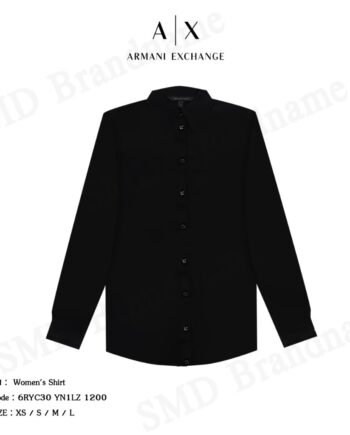Armani Exchange เสื้อเชิ้ตแขนยาว รุ่น Women's Shirt Code: 6RYC30 YN1LZ 1200