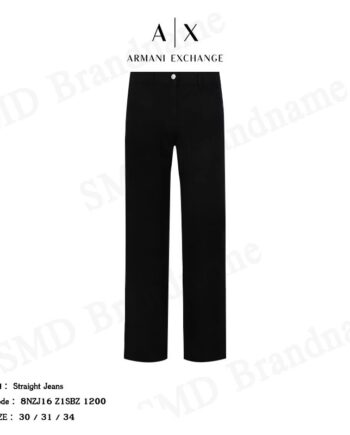 Armani Exchange กางเกงยีนส์ รุ่น Straight Jeans Code: 8NZJ16 Z1SBZ 1200