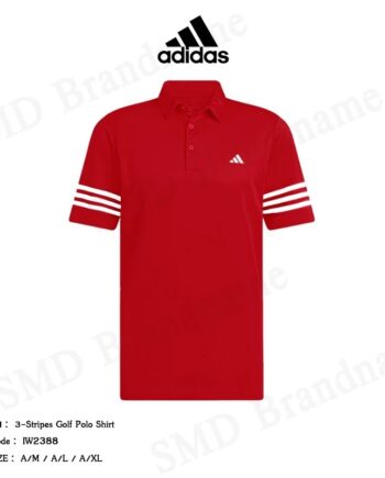 Adidas เสื้อโปโล รุ่น 3-Stripes Golf Polo Shirt Code: IW2388
