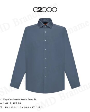 G2000 เสื้อเชิ้ตแขนยาว รุ่น Easy Care Stretch Shirt In Smart Fit Code: 41121122 95