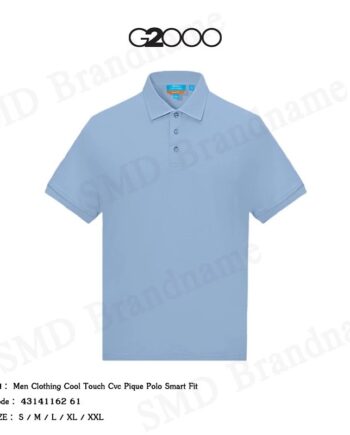 G2000 เสื้อโปโล รุ่น Men Clothing Cool Touch Cvc Pique Polo Smart Fit Code: 43141162 61